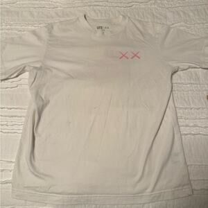 KAWS White/Pink Tee